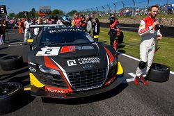 #2 Belgian Audi Club Team WRT Audi R8 LMS Ultra: Enzo Ide, Rene Rast