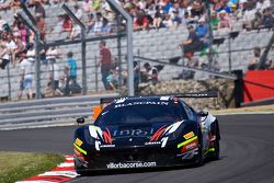 #90 Scuderia Villorba Corse Ferrari 458 Italia: Filip Salaquarda, Andrea Montermini