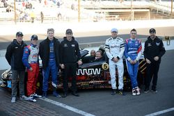 Sam Schmidt drives at Indy