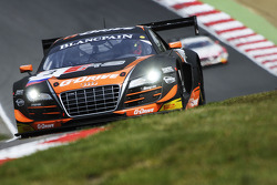 #3 G-Drive Racing Audi R8 LMS Ultra: Roman Rusinov, Stéphane Ortelli