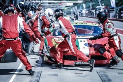 #54 AF Corse Ferrari F458: Piergiuseppe Perazzini, Marco Cioci, Michael Lyons
