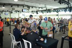 Fans at an autograph signing