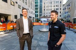 Marco Andretti e Kurt Busch no Today Show