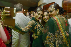 Guests at the Signature Monaco Party on the Indian Empress Boat