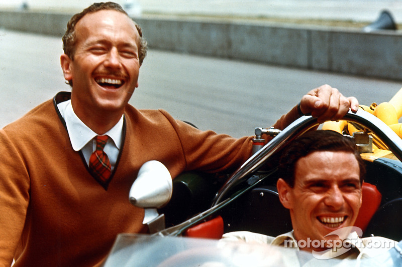 Colin Chapman en Jim Clark