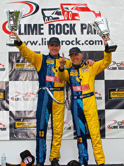 CTSCC GS class winners #13 Rum Bum Racing Porsche 997: Matt Plumb, Nick Longhi
