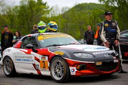 #3 CJ Wilson Racing Mazda MX-5: Tyler McQuarrie, Marc Miller