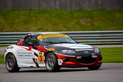 #3 CJ Wilson Racing 马自达 MX-5: Tyler McQuarrie, 马克·米勒