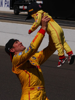 Ryan Hunter-Reay, Andretti Autosport Honda celebra
