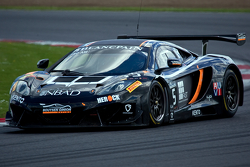 #15 Boutsen Ginion McLaren MP4-12C: Karim A. Ojjeh, Olivier Grotz, Frederic Vervisch