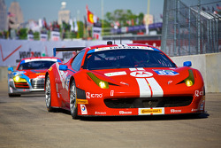 #63 Scuderia Corsa Ferrari 458 Italia: Alessandro Balzan, Jeff Westphal