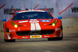 #63 Scuderia Corsa Ferrari 458 Italia: Alessandro Balzan, Jeff Westphal