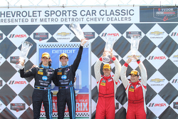 Prototype winners - Ricky Taylor, Jordan Taylor GTD winnwers - Alessandro Balzan & Jeff Westphal