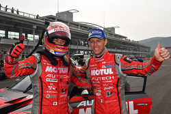 I vincitori della gara Tsugio Matsuda e Ronnie Quintarelli