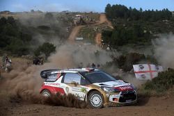 Khalid Al-Qassimi and Chris Patterson, Citroën DS3 WRC, Citroën Total Abu Dhabi World Rally Team