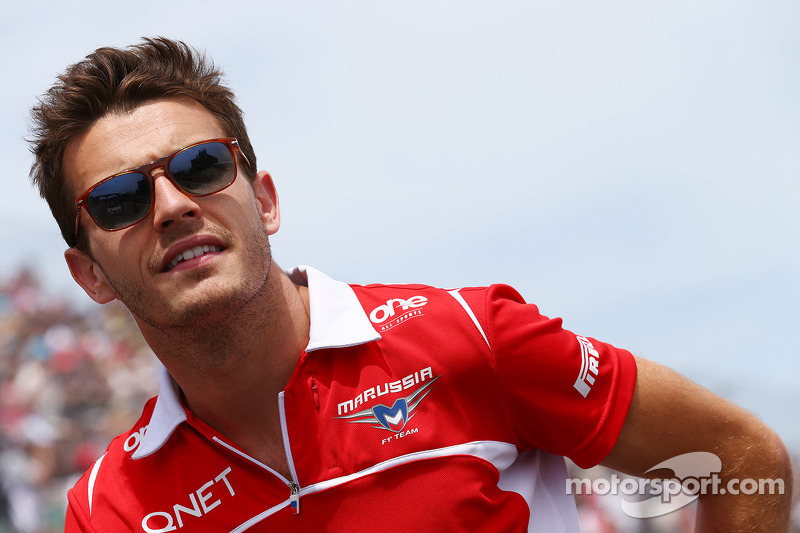 Jules Bianchi, Marussia F1 Team alla parata dei piloti