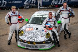 #67 IMSA Performance Matmut Porsche 911 GT3 RSR (997): Erik Marris, Jean-Marc Merlin, Eric Helary