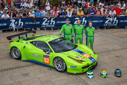 #57 Krohn Racing Ferrari 458 Italia: Tracy Krohn, Nic Jonsson, Ben Collins