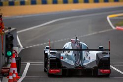 Loic Duval heading out on track before his crash