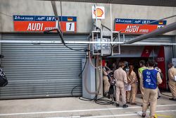 #1 Audi garage closed following Loic Duval's crash