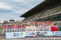 Drivers of the 2014 24 Hours of Le Mans