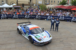 #52 RAM Racing Ferrari 458 Italia: Matt Griffin, Alvaro Parente, Federico Leo