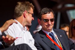 Pierre Fillon with Allan McNish