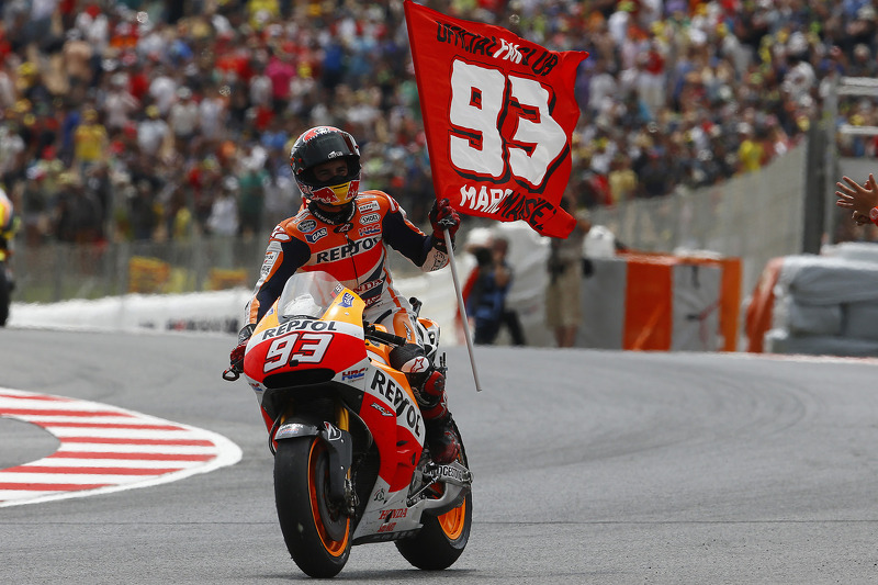 Ganador de la carrera Marc Márquez, Repsol Honda Team