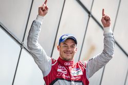 LMP1-H podium: class and overall winner Andre Lotterer