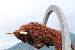 Estatua en el Red Bull Ring.