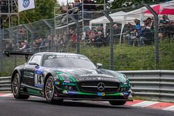 #14 Black Falcon Mercedes-Benz SLS AMG GT3: Abdulaziz Al Faisal, Hubert Haupt, Adam Christodoulou, Y