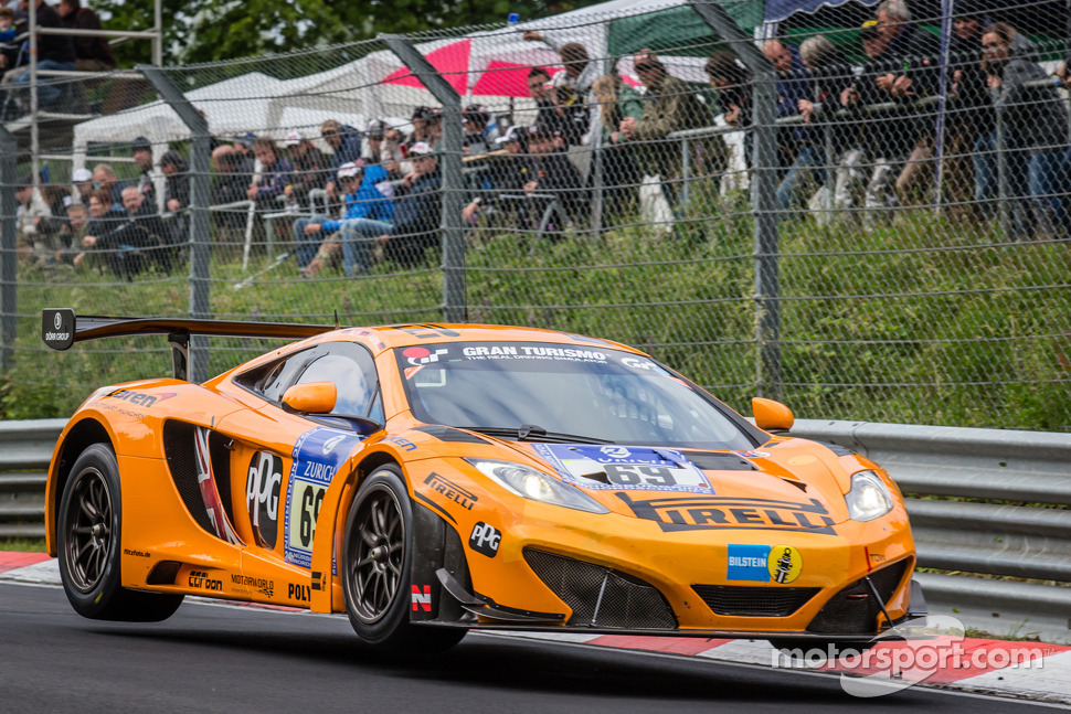 #69 Dörr Motorsport McLaren MP4-12C: Arno Klasen, Rudi Adams, Alvaro Parente, Sebastian Asch