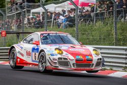 #6 Frikadelli Racing Team Porsche 997 GT3 R: Klaus Abbelen, Sabine Schmitz, Patrick Huisman, Patrick