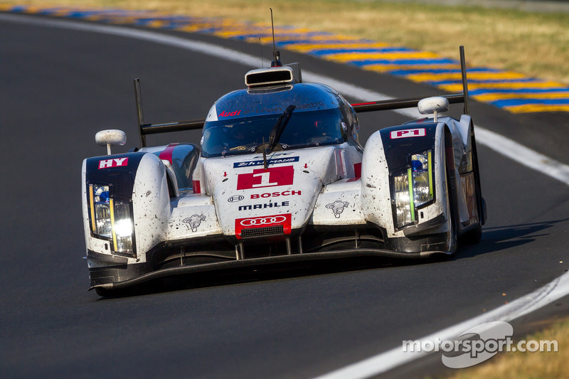 #1 Audi Sport Team Joest Audi R18 E-Tron Quattro: Lucas Di Grassi, Marc Gene, Tom Kristensen