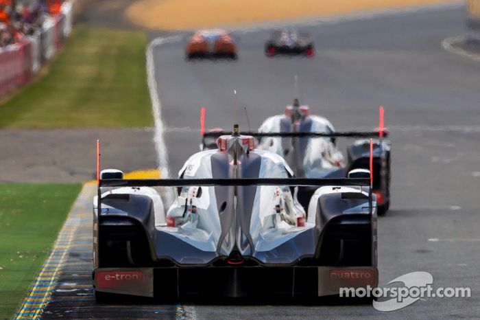 #1 Audi Sport Team Joest Audi R18 E-Tron Quattro: Lucas Di Grassi, Marc Gene, Tom Kristensen