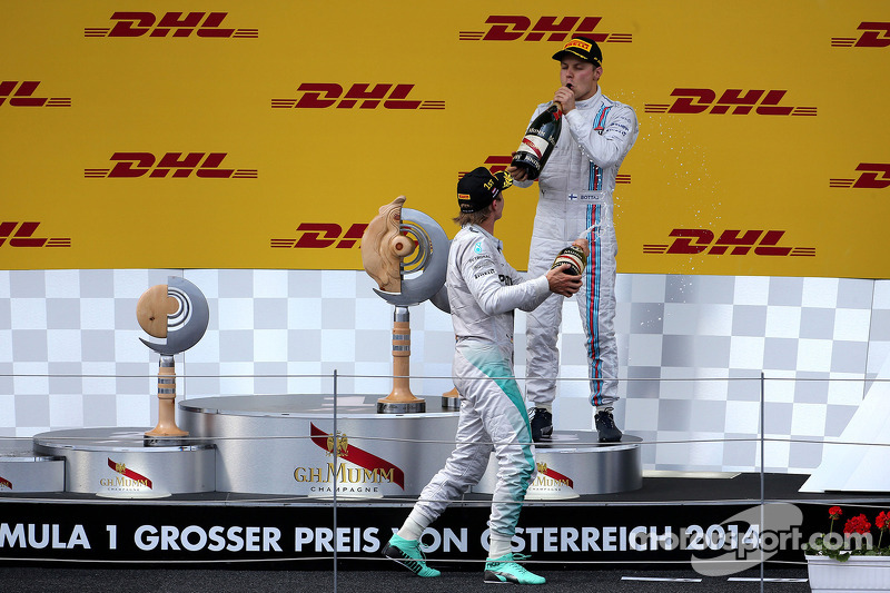 Nico Rosberg, Mercedes AMG F1 Takımı ve Valtteri Bottas, Williams F1 Takımı