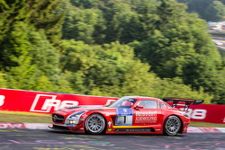 #1 Black Falcon Mercedes-Benz SLS AMG GT3: Lance David Arnold, Jeroen Bleekemolen, Andreas Simonsen, Christian Menzel