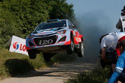 Juho Hanninen et Tomi Tuominen, Hyundai i20 WRC, Hyundai Motorsport