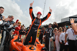 Simon Pagenaud, Schmidt Peterson Hamilton Motorsports Honda celebrates
