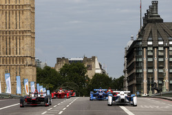 Vetture Formula E nel centro di Londra