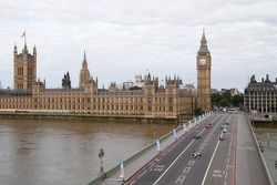 Vetture Formula E nel centro di Londra