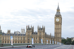 Vetture Formula E nel centro di Londra