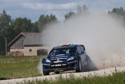 Elfyn Evans and Daniel Barrit, M-Sport Ford Fiesta WRC