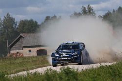 Mikko Hirvonen and Jarmo Lehtinen, M-Sport Ford Fiesta WRC