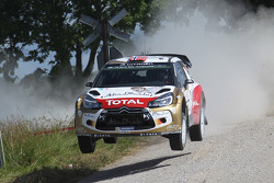 Mads Ostberg and Jonas Andersson, Citroën DS3 WRC, Citroën Total Abu Dhabi World Rally Team