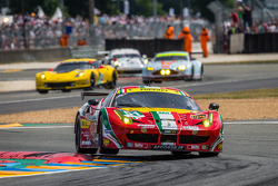 #51 AF Corse Ferrari 458 Italia: Gianmaria Bruni, Toni Vilander, Giancarlo Fisichella
