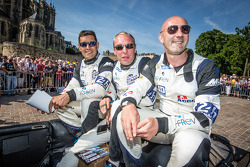 Soheil Ayari, Anthony Pons et Fabien Barthez