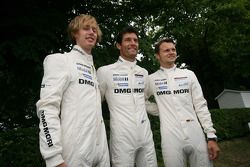 Brendon Hartley, Mark Webber y Marc Lieb