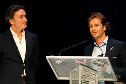 Jarno Trulli e Alejandro Agag, CEO, Formula E