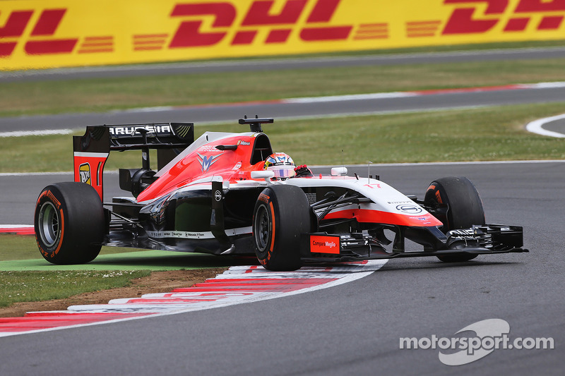 Jules Bianchi, Marussia F1 Team MR03 curva largo